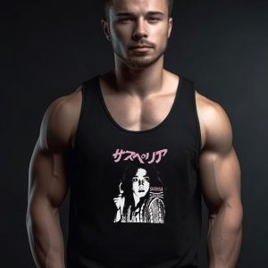 Suspiria Vintage Style Black Unisex Tank Top