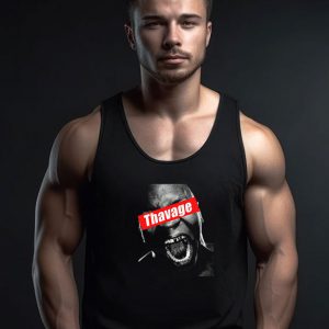 Thavage Funny Boxing Tank Top