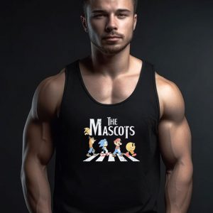 The Mascots Anime Funny Tank Top