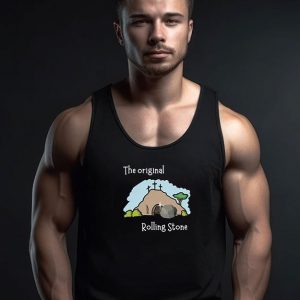 The Original Rolling Stone Easter Christian Funny Tank Top