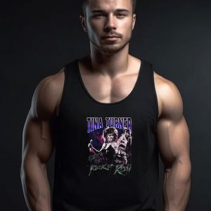 Tina Turner Queen Of Rock N Roll Legend Tank Top