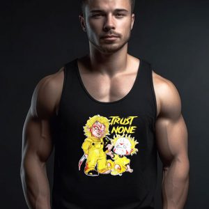 Trust No One Horror To Match Sneaker 2023 Unisex Tank Top