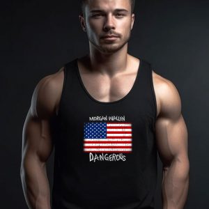USA Flag Morgan Wallen Dangerous Tank Top