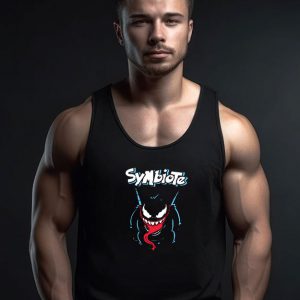Venom Symbiotes Gengar Cute Tank Top