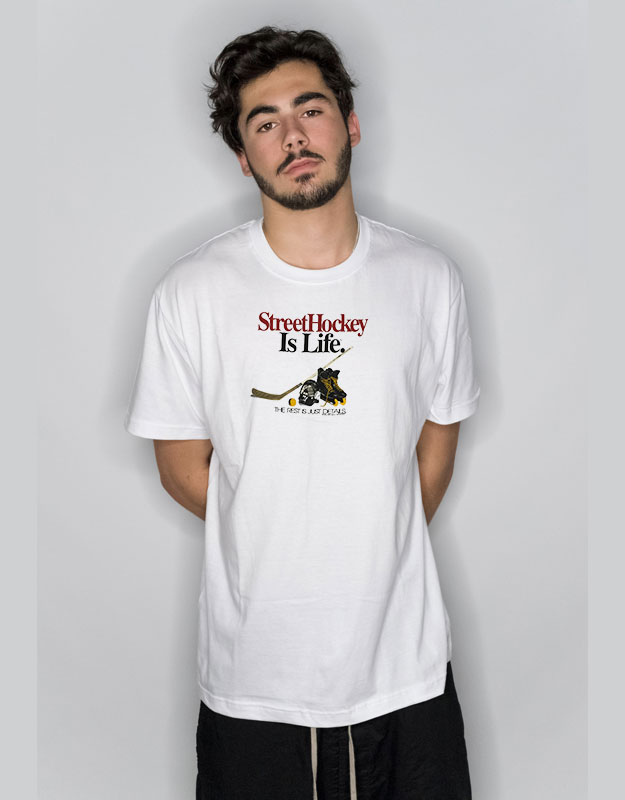 Vintage 1994 Street Hockey Is Life Single Stitch T Shirt