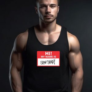 Vintage 1999 Hi My Name is Slim Shady Eminem Rap Tank Top