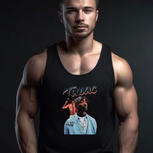 Vintage 90S Retro 2Pac Unisex Tank Top