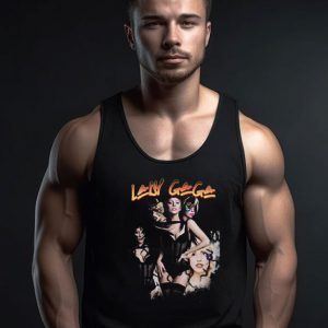 Vintage 90s Retro Lady Gaga Fan Tank Top