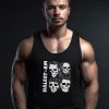Vintage Halestorm Band Skulls Tank Top