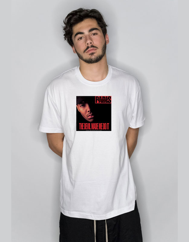 Eminem Wears Paris The Devil Made Me Do It T Shirt