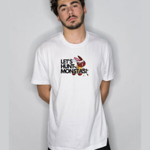 Let’s Hunt Monsters Rabbit Samurai T Shirt