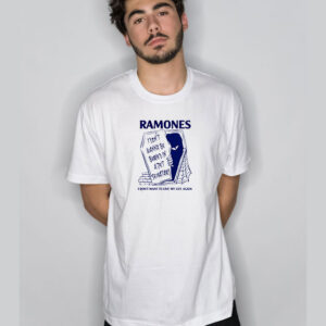 Ramones I Don’t Want To Be Buried in Pet Sematary T Shirt