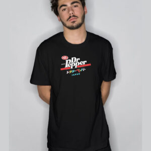 Retro Thermal Dr Pepper Japan Soda Logo T Shirt