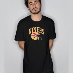 San Francisco 49ers Niners Helmet Retro T Shirt