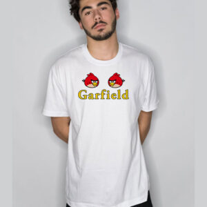 Angry Birds Garfield T Shirt