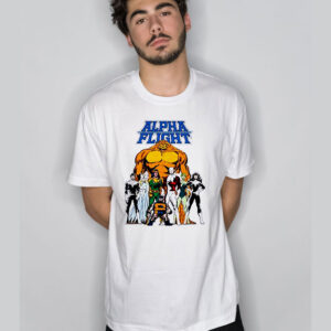 Classic Retro Marvel Comics Guardian Puck T Shirt