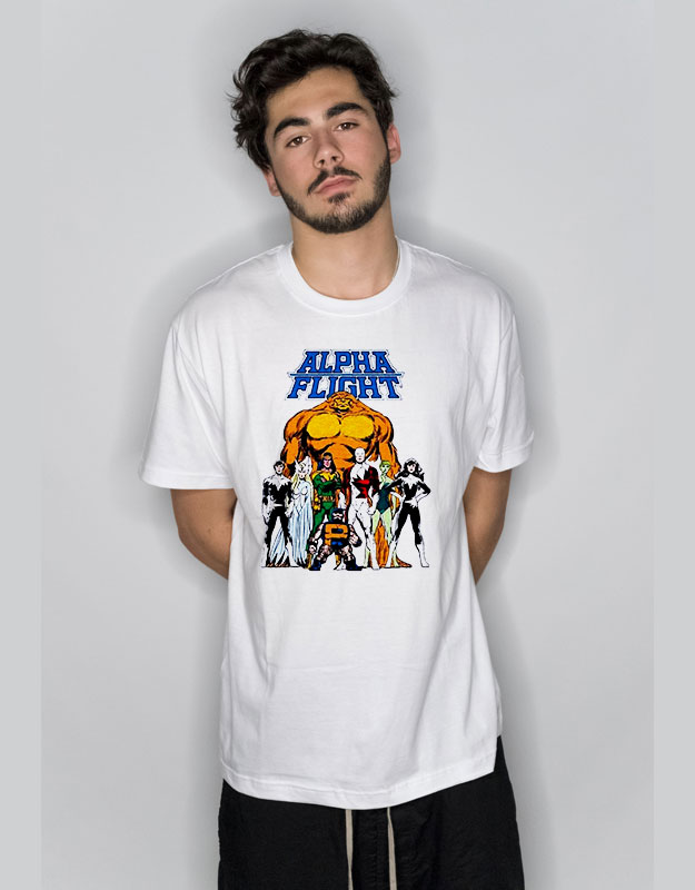 Classic Retro Marvel Comics Guardian Puck T Shirt