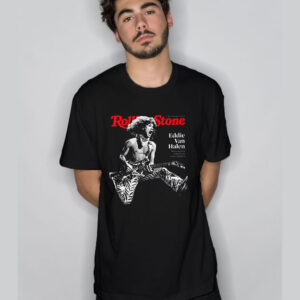 Eddie Van Halen Rolling Stone T Shirt