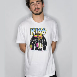 1990 Kiss Hot In The Shade Tour T Shirt