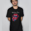 Union Jack Tongue Rolling Stones T Shirt
