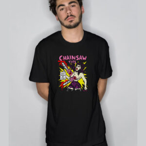 Chainsaw Tits Don’t Touch My Tit T-Shirt
